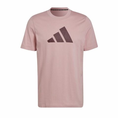 Ανδρική Μπλούζα με Κοντό Μανίκι Adidas Future Icons Ανοιχτό Ροζ
