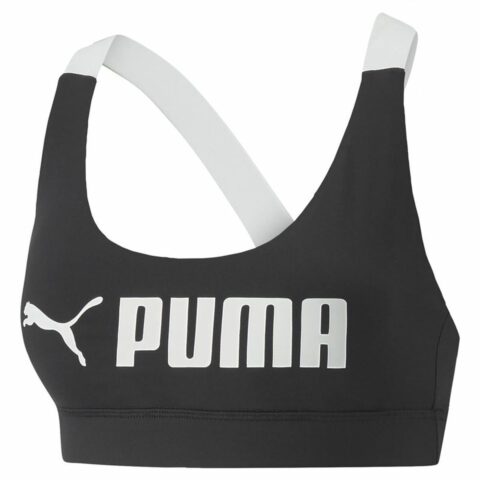 Αθλητικό σουτιέν Puma Μαύρο Λευκό Πολύχρωμο