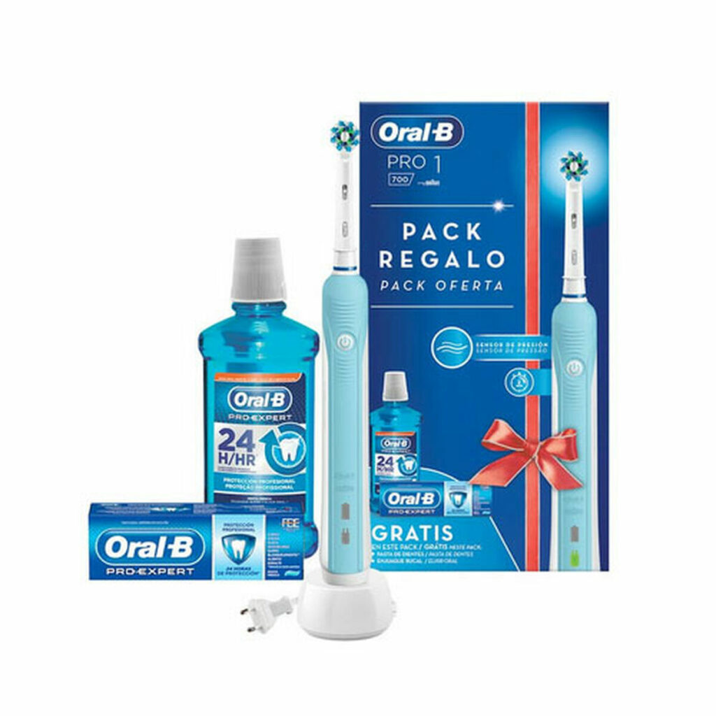 Ηλεκτρική οδοντόβουρτσα Oral-B Pro 1 700 3D Μπλε