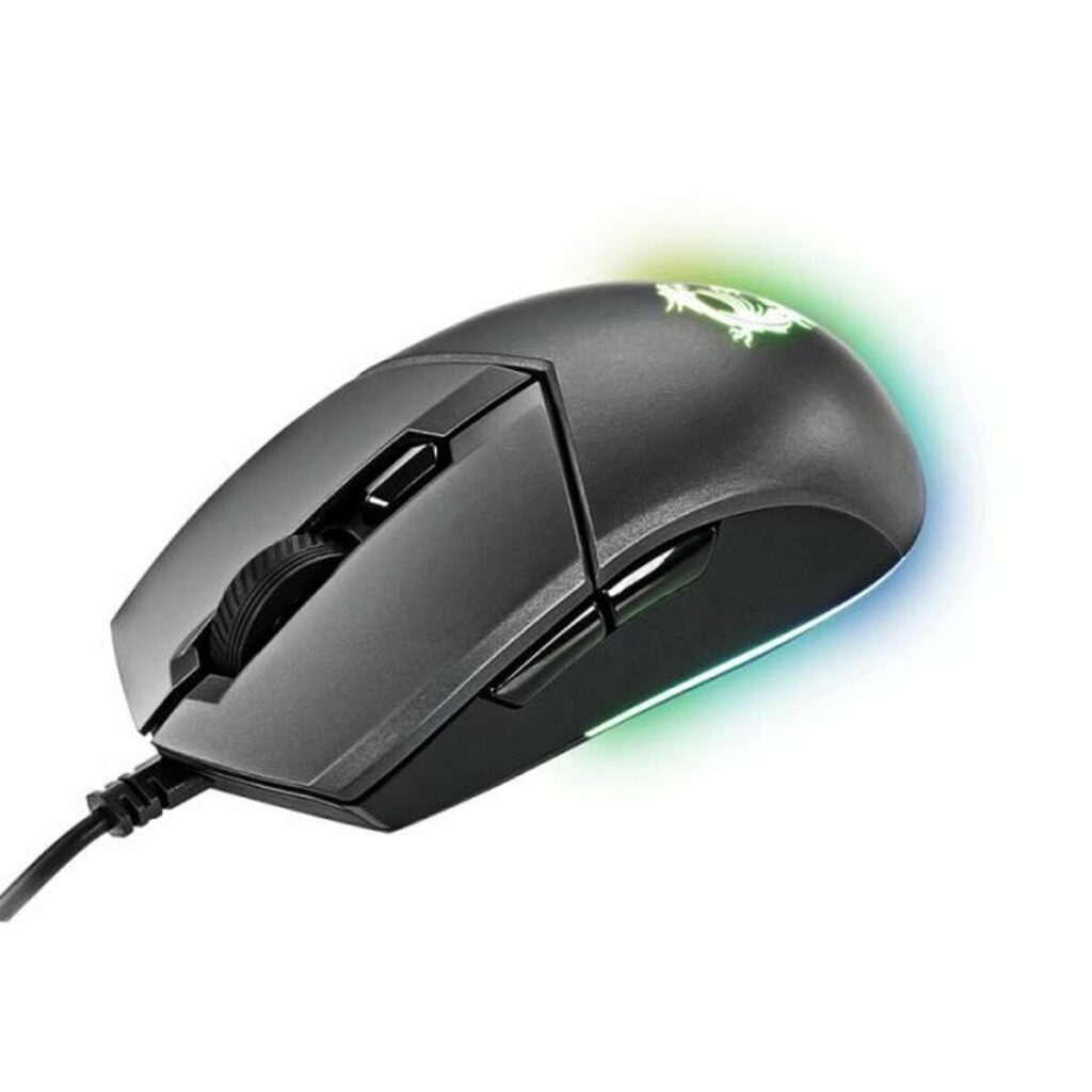 Ποντίκι για Gaming MSI Clutch GM11 Μαύρο Φώτα Ενσύρματο