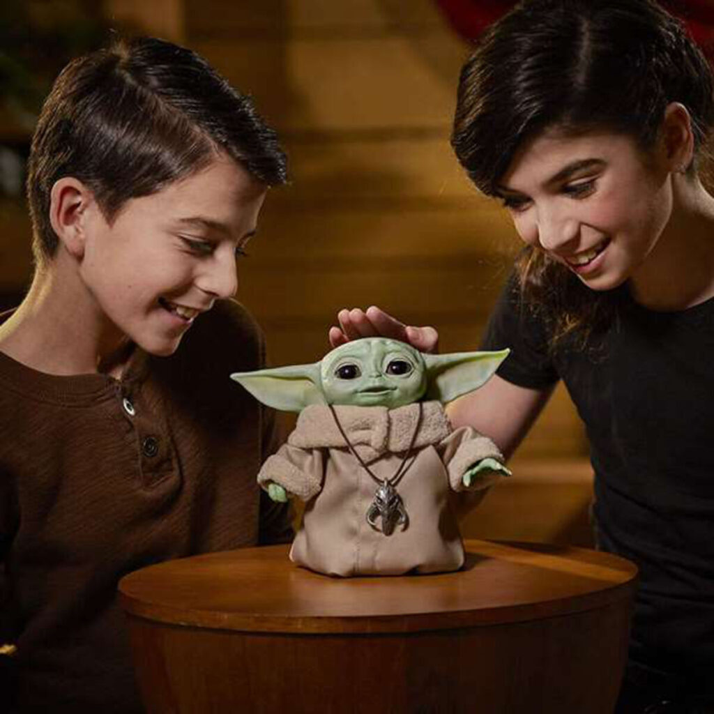 Εικόνες σε δράση Star Wars Mandalorian Baby Yoda Hasbro (25 cm)