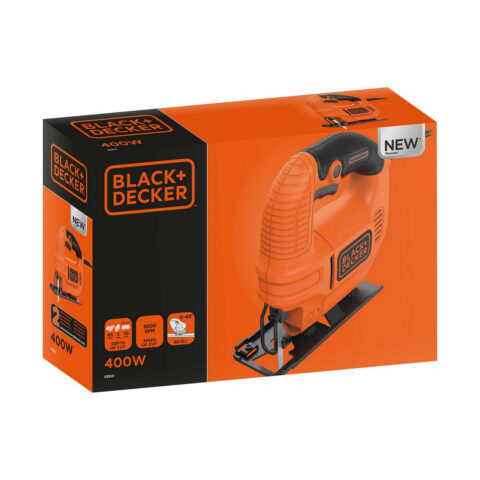Jigsaws Black & Decker KS501-QS Πορτοκαλί 400 W 400W