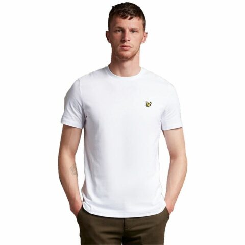 Ανδρική Μπλούζα με Κοντό Μανίκι Lyle & Scott V1-Plain Λευκό