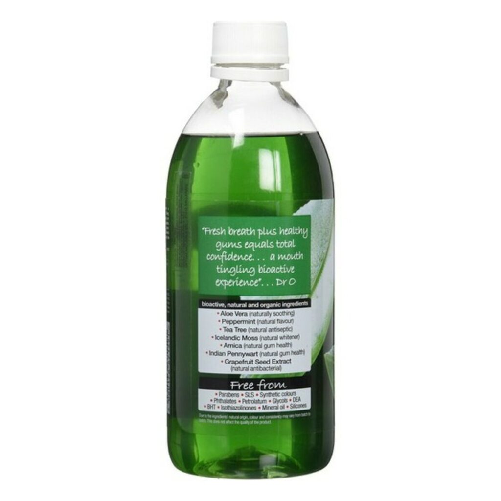 Στοματικό Διάλυμα Dr.Organic Aloe Vera 500 ml