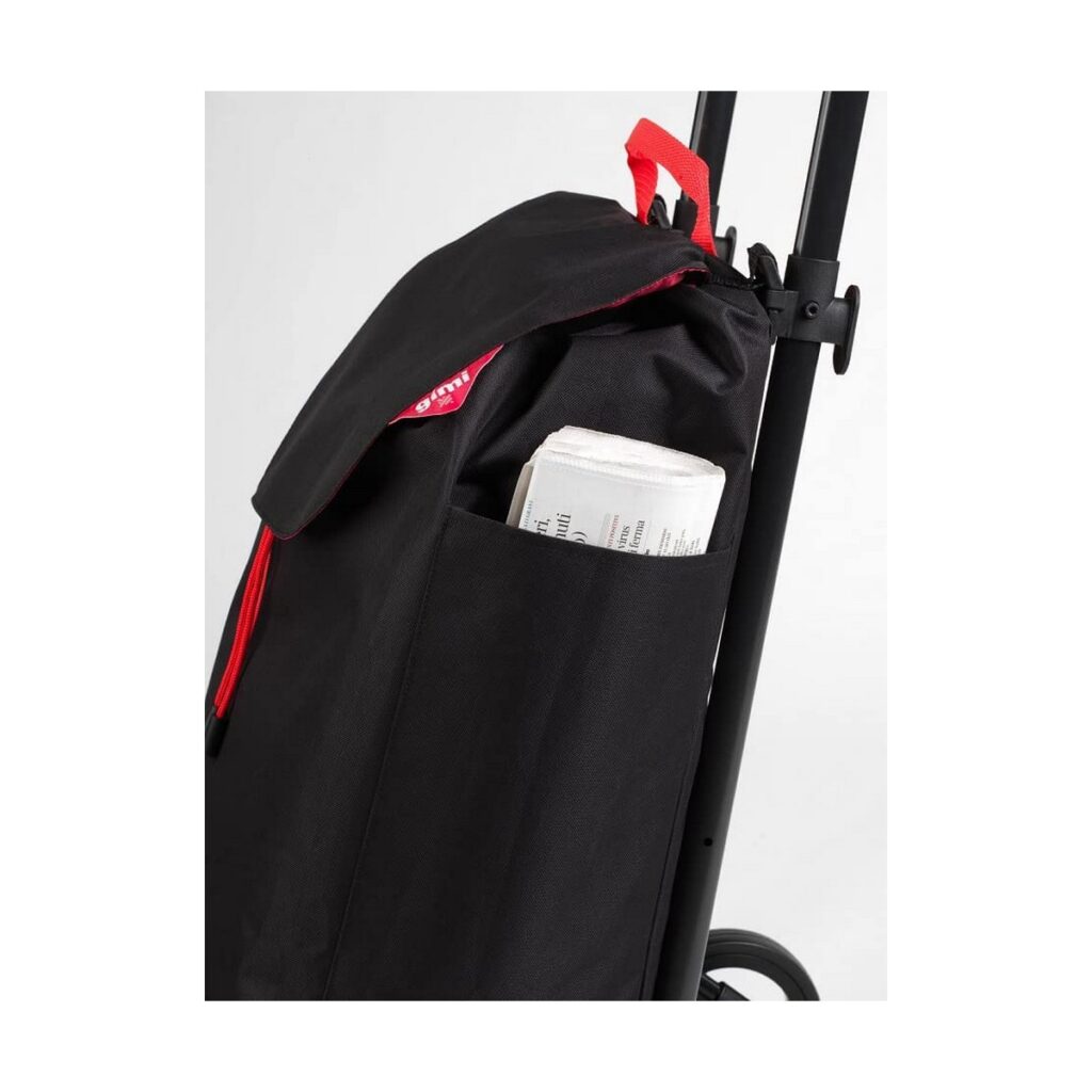 Καροτσάκι Αγορών Gimi Twin Urban Μαύρο 50 L (39 x 52 x 95 cm)