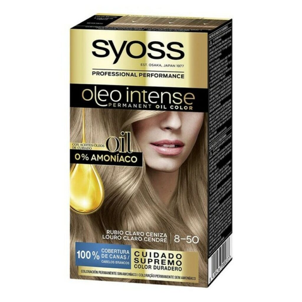 Μόνιμη Βαφή Syoss Olio Intense Χωρίς αμμωνία Nº 8