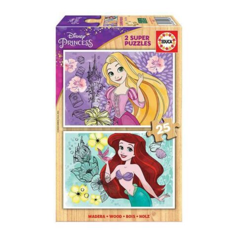 Παζλ Educa Rapunzel and Ariel Disney Princess (50 pcs)