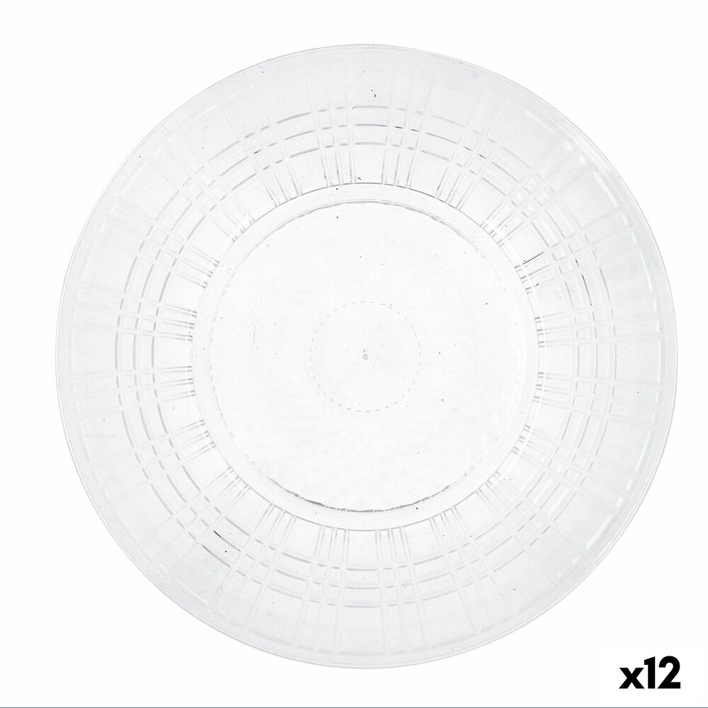 Flatplater Quid Viba Διαφανές Πλαστική ύλη (Ø 26 cm) (Pack 12x)