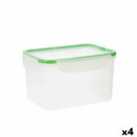 8 L Διαφανές Πλαστική ύλη (Pack 4x)