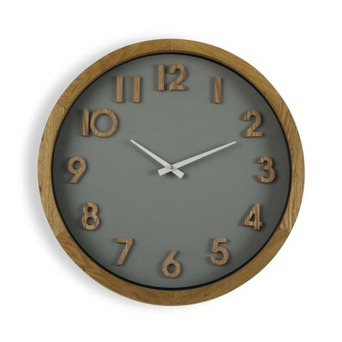 Ρολόι Τοίχου Versa 50 cm Ξύλο MDF Ξύλο MDF/Κρυστάλλινο