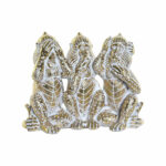 Διακοσμητική Φιγούρα DKD Home Decor Χρυσό Ρητίνη Τροπικό Μαρινάτος 21 x 11 x 16