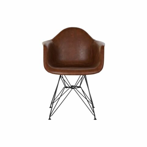 Καρέκλα DKD Home Decor Καφέ Μαύρο 64 x 59 x 84 cm