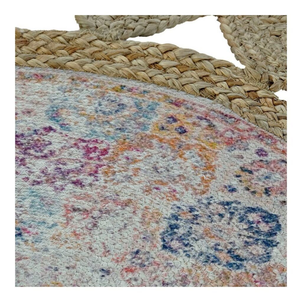 Χαλί DKD Home Decor Γιούτα βαμβάκι Boho (160 x 160 x 0.5 cm)