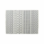 Χαλί DKD Home Decor Λευκό πολυεστέρας βαμβάκι Gris Oscuro (120 x 180 x 1 cm)