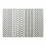Χαλί DKD Home Decor Λευκό πολυεστέρας βαμβάκι Gris Oscuro (200 x 290 x 1 cm)