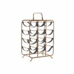 Μπουκαλοθήκη DKD Home Decor Μέταλλο Χαλκός Πολυουρεθάνιο (37 x 23.5 x 54 cm)