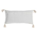 Μαξιλάρι DKD Home Decor 60 x 10 x 30 cm Μπεζ Μπλε Άραβας Κρόσσια