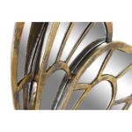 Διακόσμηση τοίχων DKD Home Decor Καθρέφτης Χρυσό Ρητίνη Πεταλούδα (25 x 4
