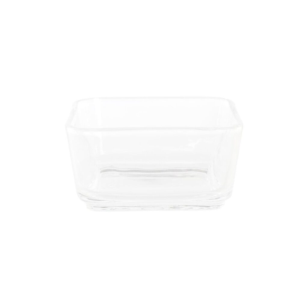 Δίσκος για σνακ DKD Home Decor 32 x 21 x 6 cm Κρυστάλλινο Φυσικό 280 ml