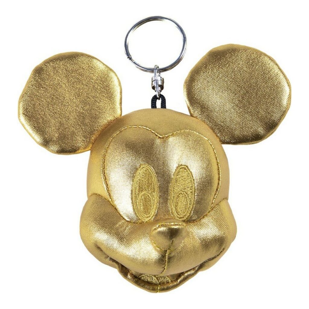 Μπρελόκ από Βελούδο Ζωάκι Mickey Mouse Gold
