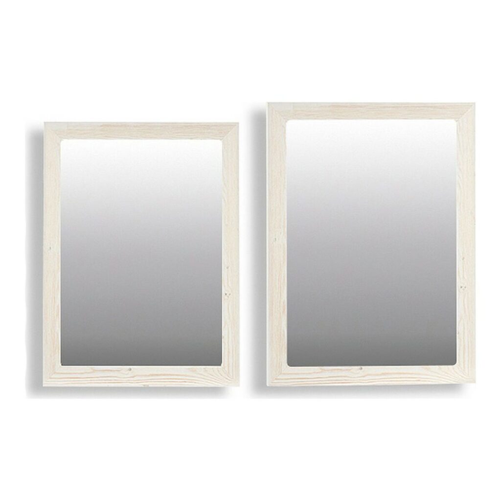 Τοίχο καθρέφτη Canada Λευκό (60 x 80 x 2 cm)