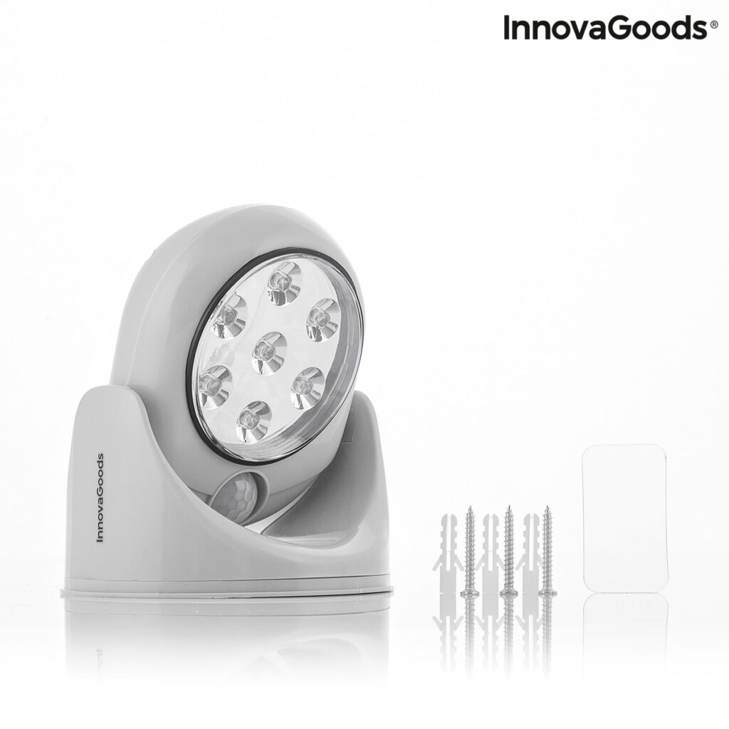 Λάμπα LED με Αισθητήρα Κίνησης Lumact 360º InnovaGoods