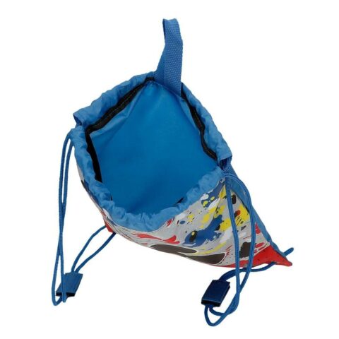 Σχολική Τσάντα με Σχοινιά Mickey Mouse   Μπλε 27 x 34 cm