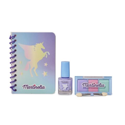 Σετ μακιγιάζ για παιδιά Martinelia Galaxy Dreams Notebook Beauty 4 Τεμάχια