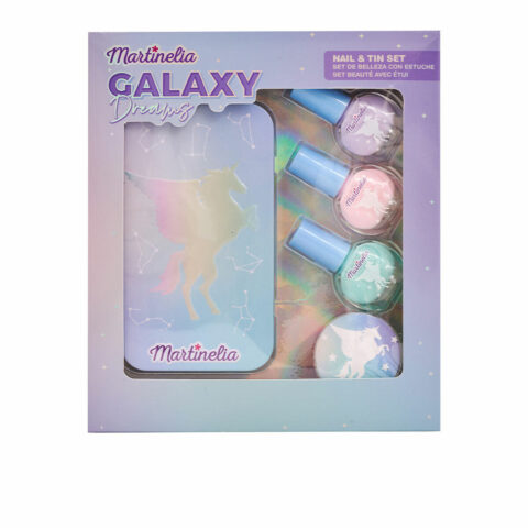 Σετ μακιγιάζ για παιδιά Martinelia Galaxy Dreams Nails Tin Box 5 Τεμάχια (5 Μονάδες)