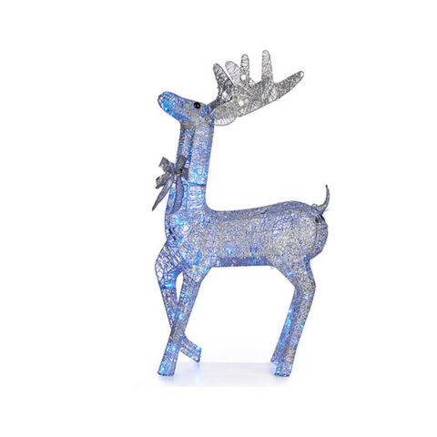 Christmas reindeer Φως Μέταλλο (60 x 105 x 22 cm)