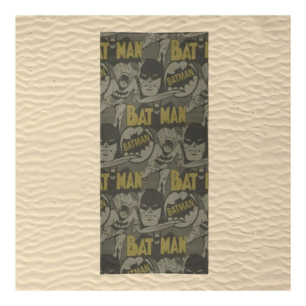 Πετσέτα θαλάσσης Batman Πολύχρωμο (90 x 180 cm)