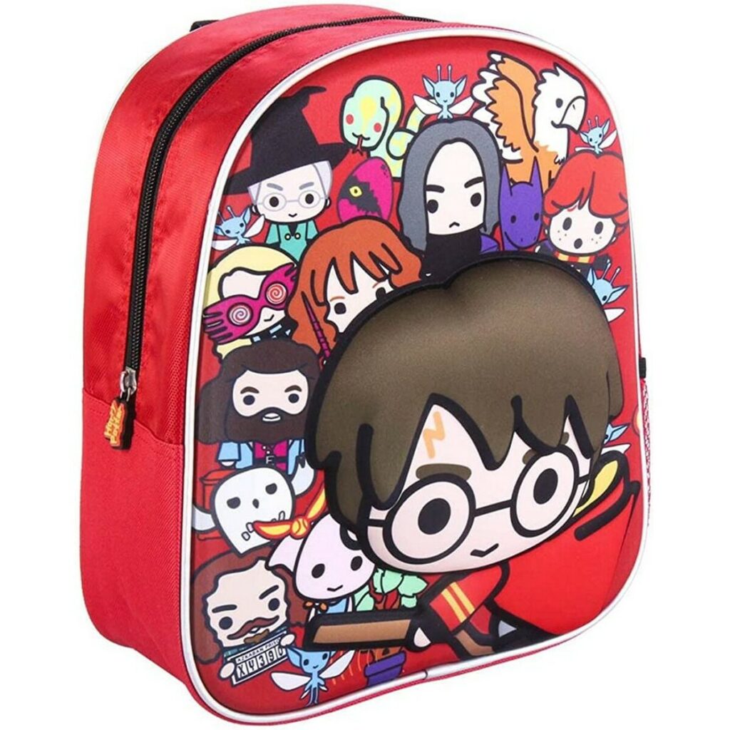 Παιδική Τσάντα 3D Harry Potter Κόκκινο (25 x 31 x 10 cm)
