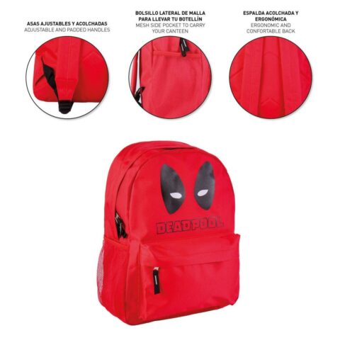 Σχολική Τσάντα Deadpool Κόκκινο (30 x 41 x 14 cm)