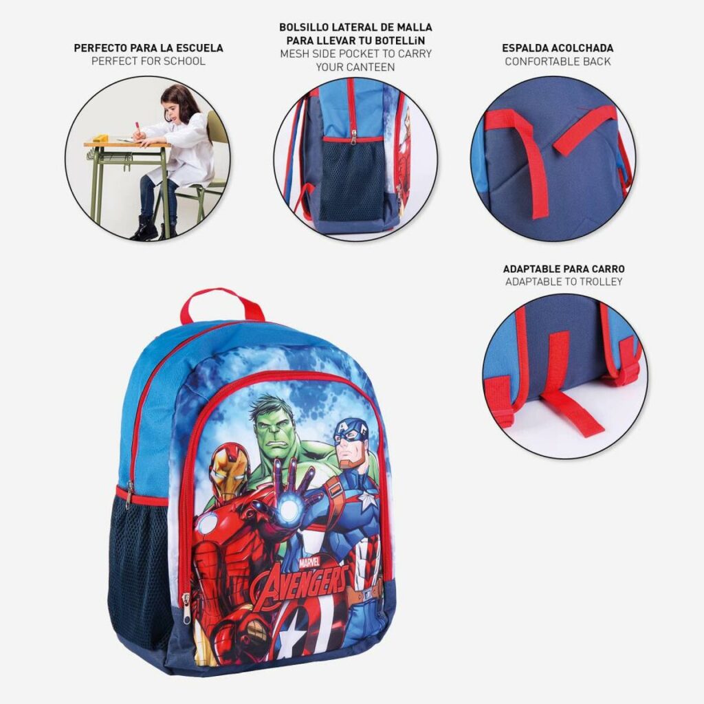 Σχολική Τσάντα The Avengers Μπλε (32 x 41 x 14 cm)