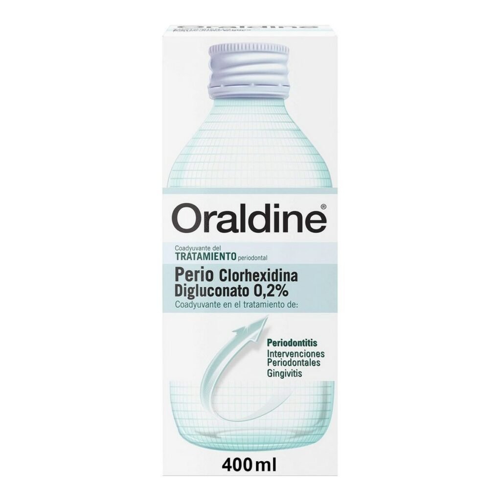 Στοματικό Διάλυμα Βακτηριακή Πλάκα Oraldine Perio Clorhexidina (400 ml)