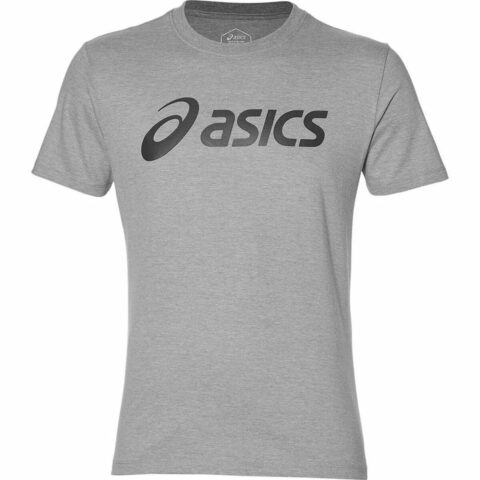 Ανδρική Μπλούζα με Κοντό Μανίκι Asics Big Logo Γκρι