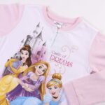 Πιτζάμα Παιδικά Princesses Disney Ανοιχτό Ροζ