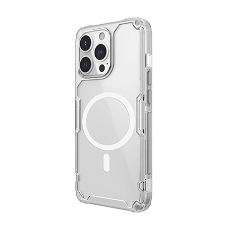 Magnetic Case Nillkin Nature TPU Pro for Apple iPhone 13 Pro (White)