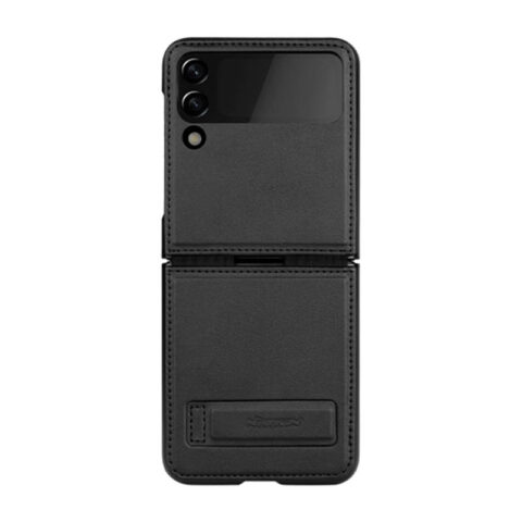 Case Nillkin Qin Leather Pro for SAMSUNG Z Flip 4 5G (black)