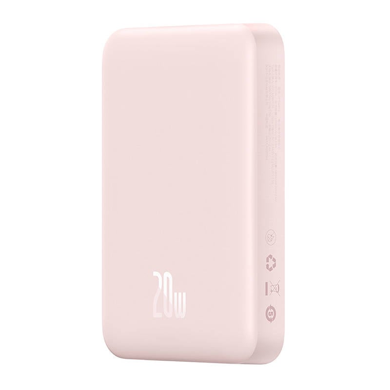 Powerbank Baseus Magnetic Mini 10000mAh 20W (pink)