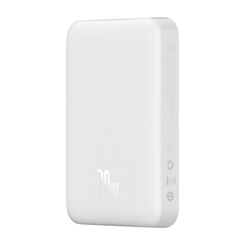 Powerbank Baseus Magnetic Mini 10000mAh 20W (white)