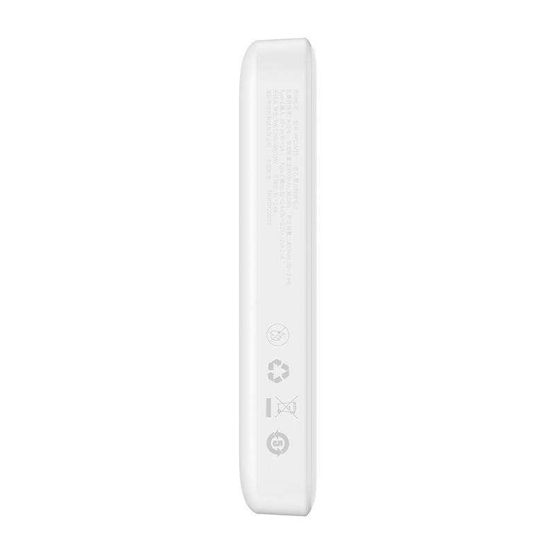 Powerbank Baseus Magnetic Mini 10000mAh 20W (white)