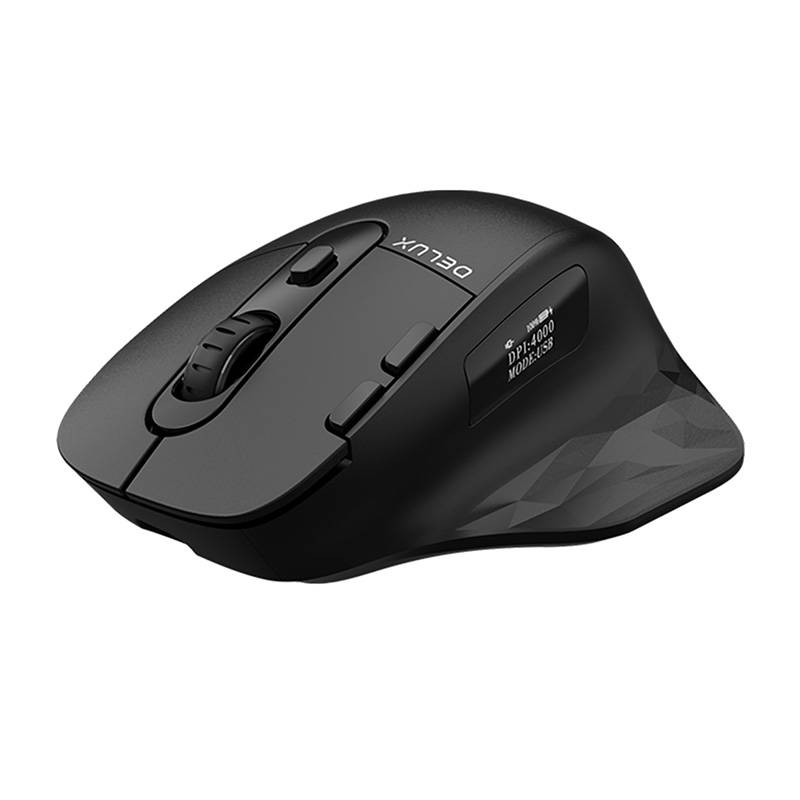 Wireless mouse Delux M912DB 2.4G (black)
