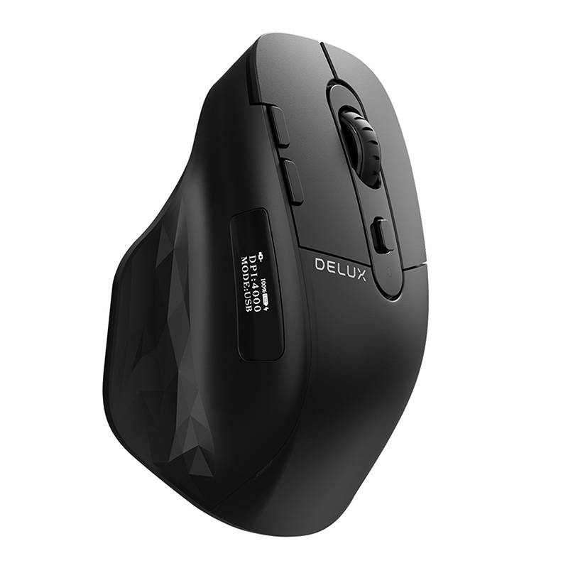 Wireless mouse Delux M912DB 2.4G (black)