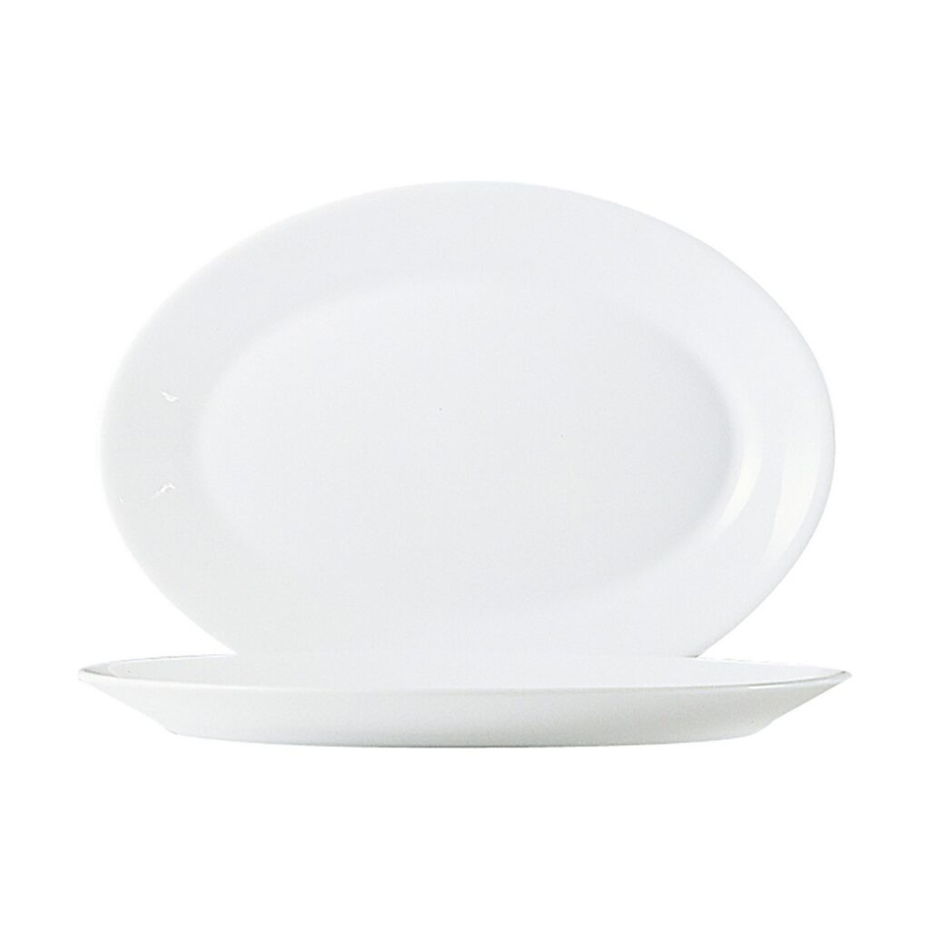 Δίσκος Arcoroc Λευκό Γυαλί (6 uds) ( Ø 29 cm)