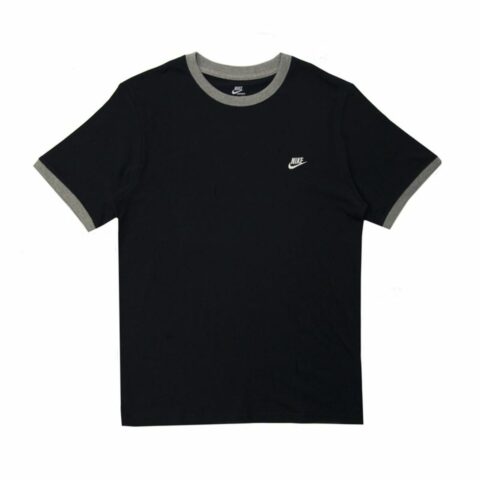 Ανδρική Μπλούζα με Κοντό Μανίκι Nike Sportswear Μαύρο