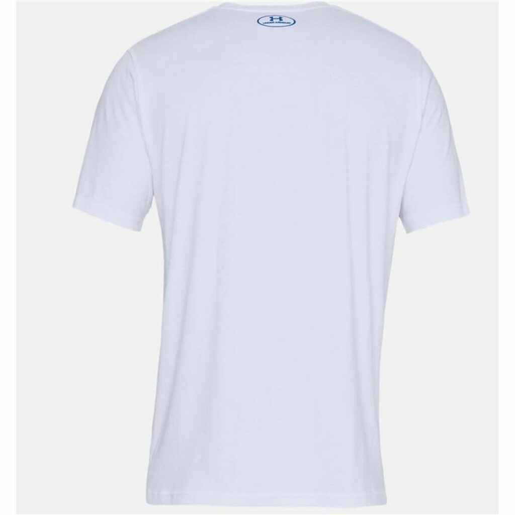 Ανδρική Μπλούζα με Κοντό Μανίκι Under Armour Fleece Big Logo Λευκό