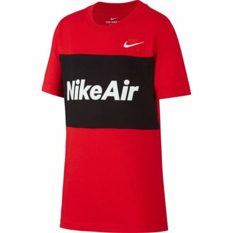Παιδική Μπλούζα με Κοντό Μανίκι Nike Air Κόκκινο