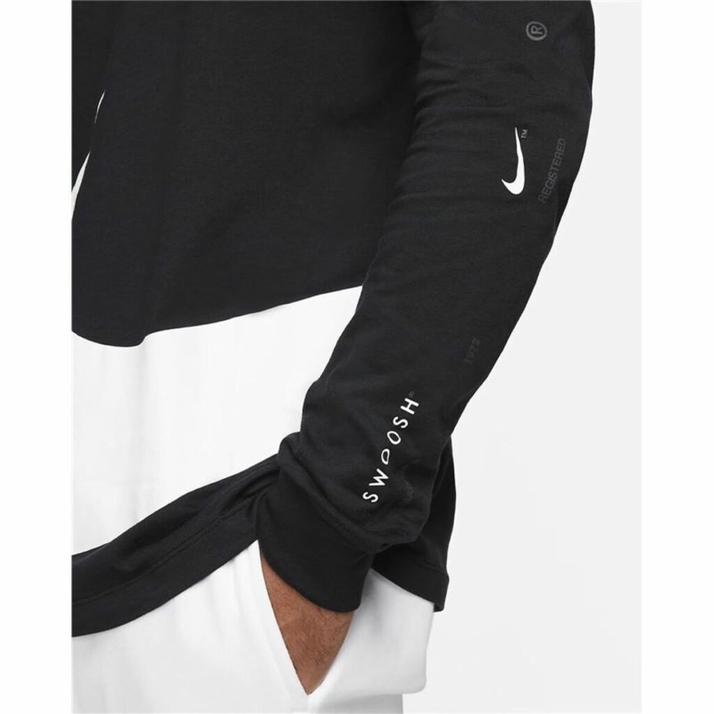 Ανδρική Μπλούζα με Μακρύ Μανίκι Nike Sportswear Μαύρο