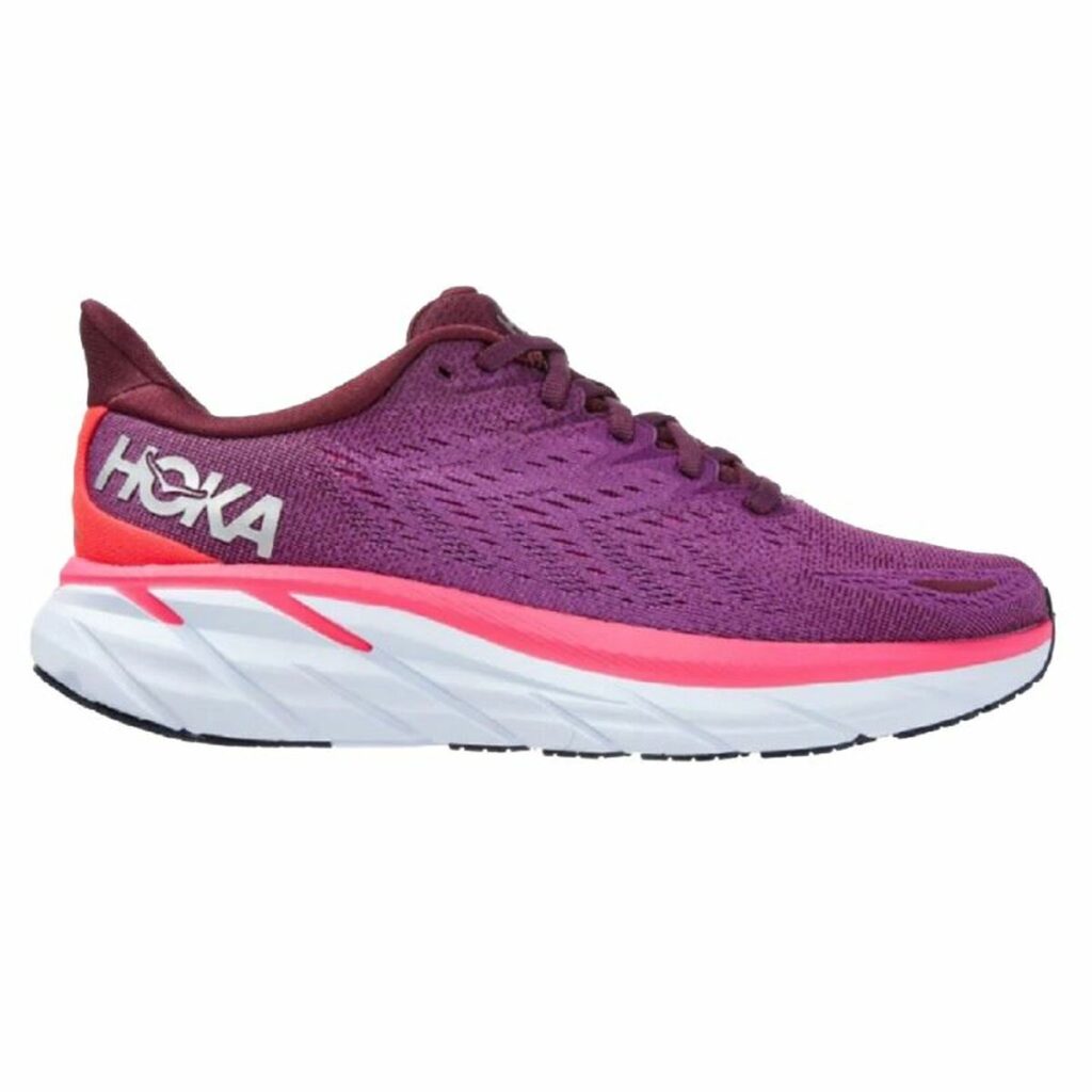 Παπούτσια για Tρέξιμο για Ενήλικες HOKA Clifton 8 Μωβ Γυναίκα